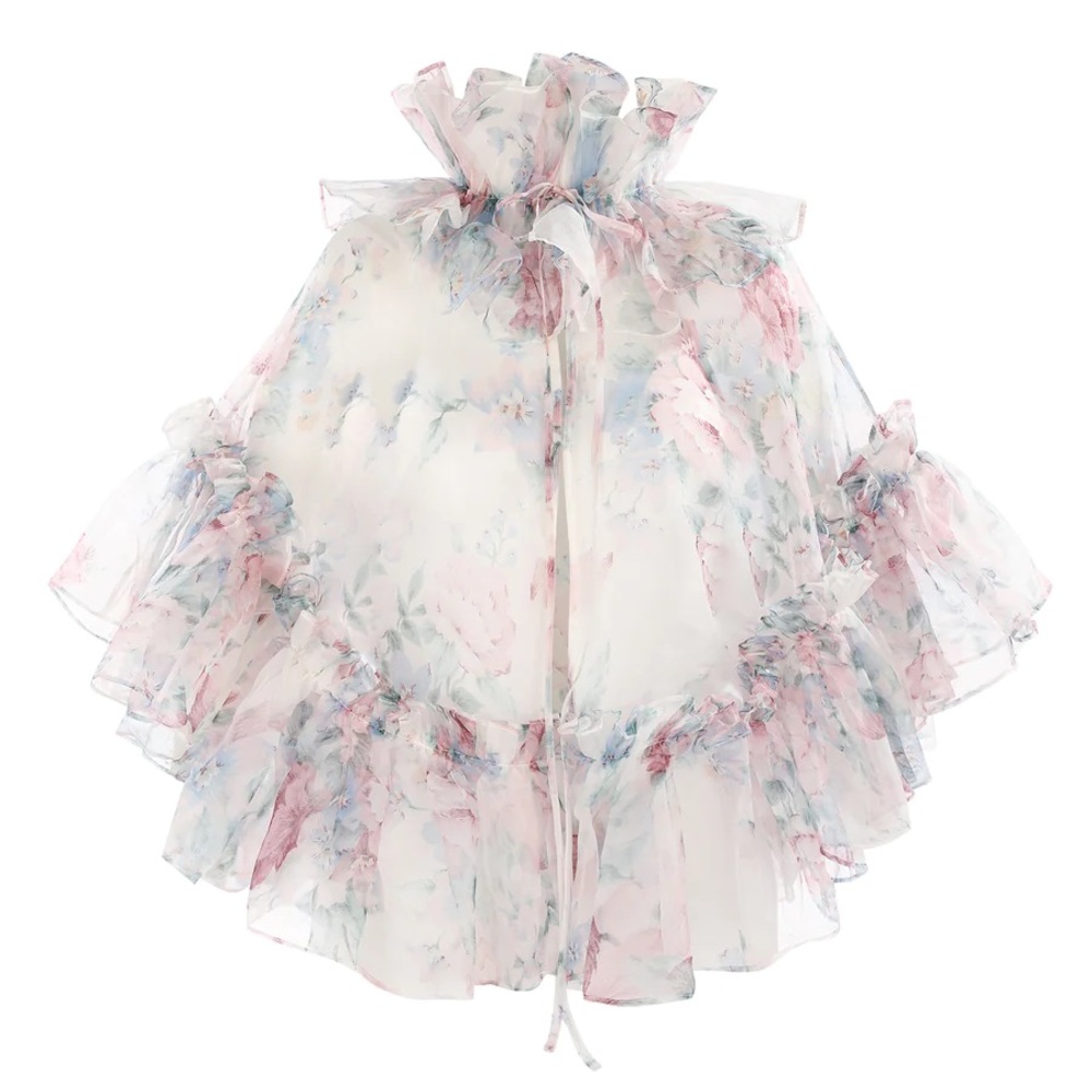 Selkie The Cotswolds Opera Cape size S 100% silk
